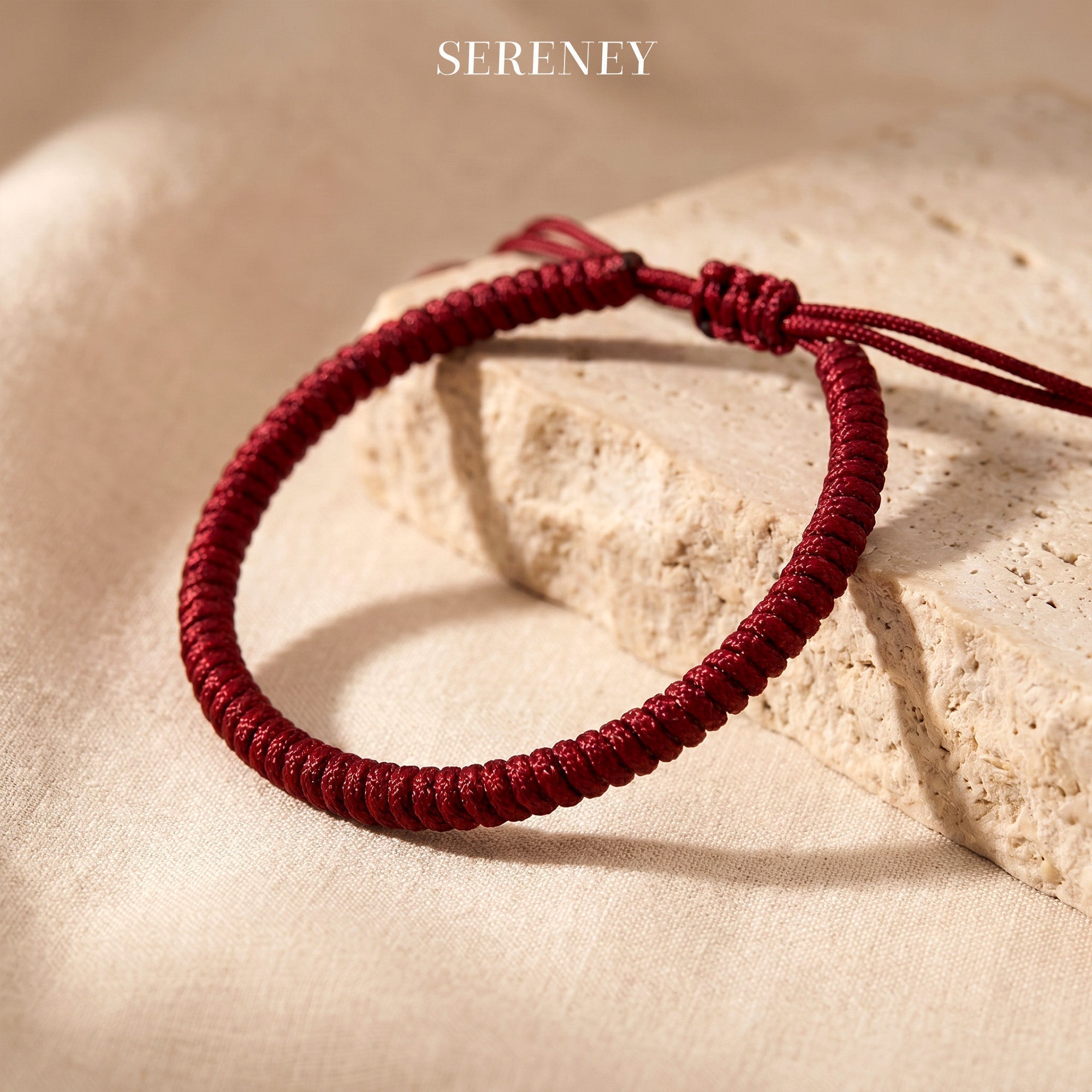 Sereney Deep Red String For her or him