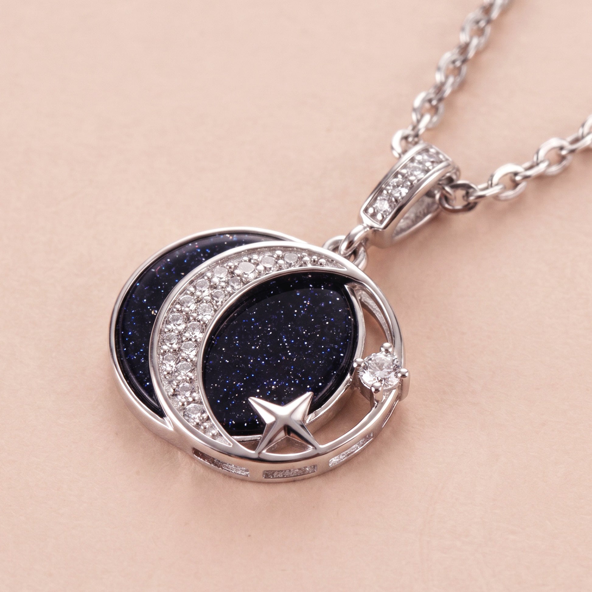 To the Moon Daughter Necklace