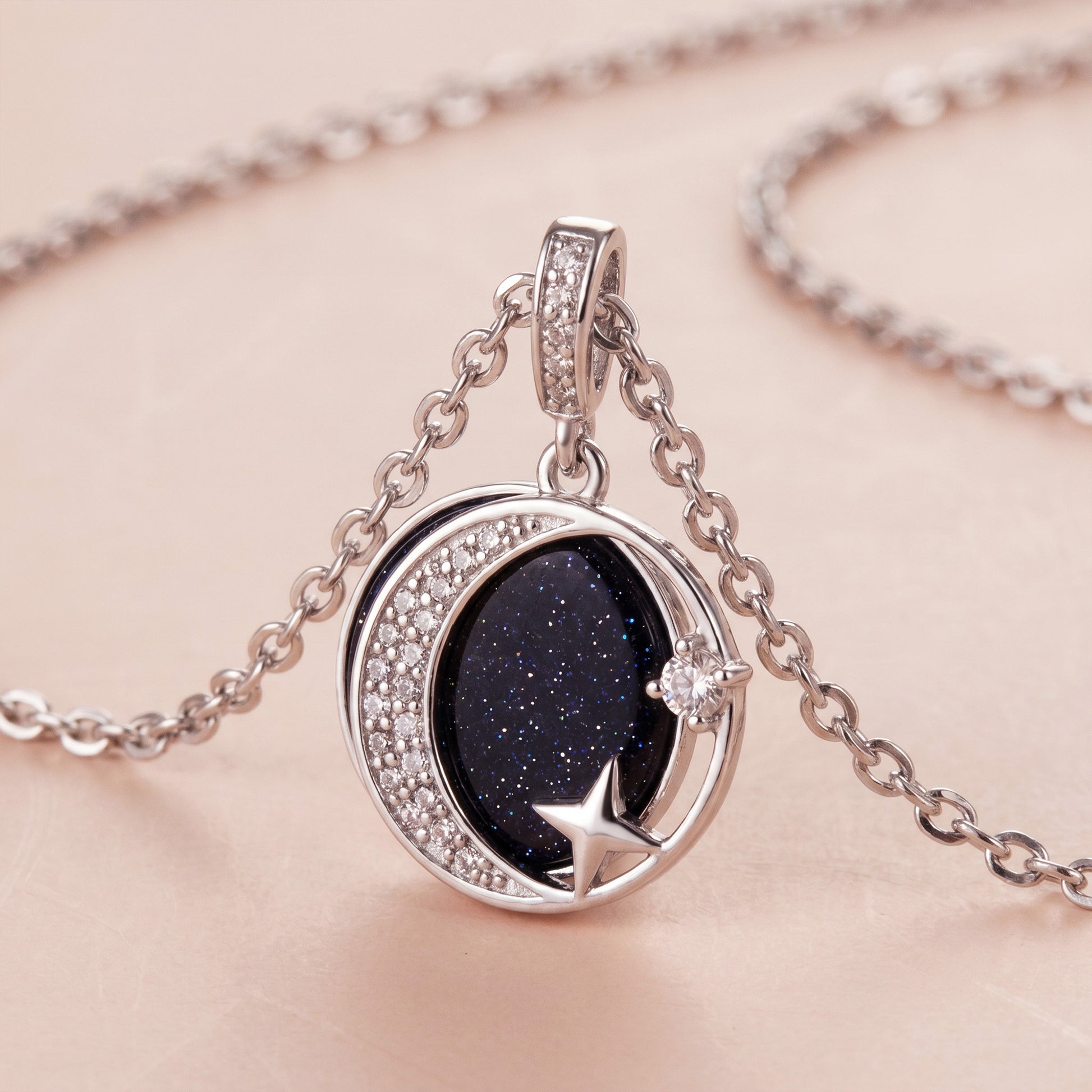 To the Moon Daughter Necklace