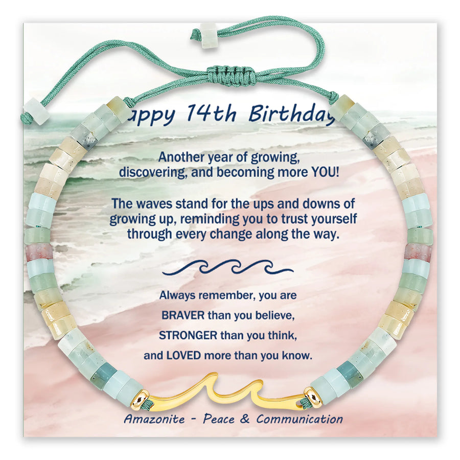 Green Wave Bracelet