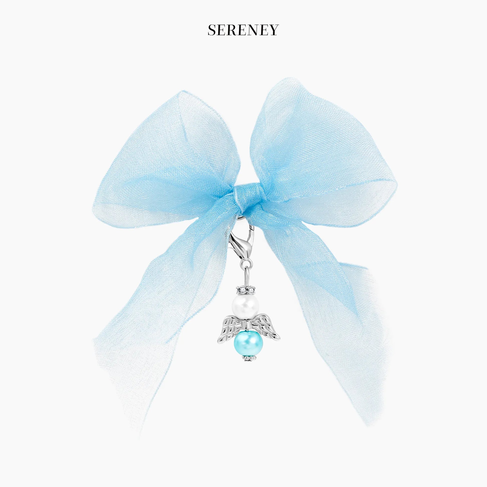 Something Blue Angel Charm