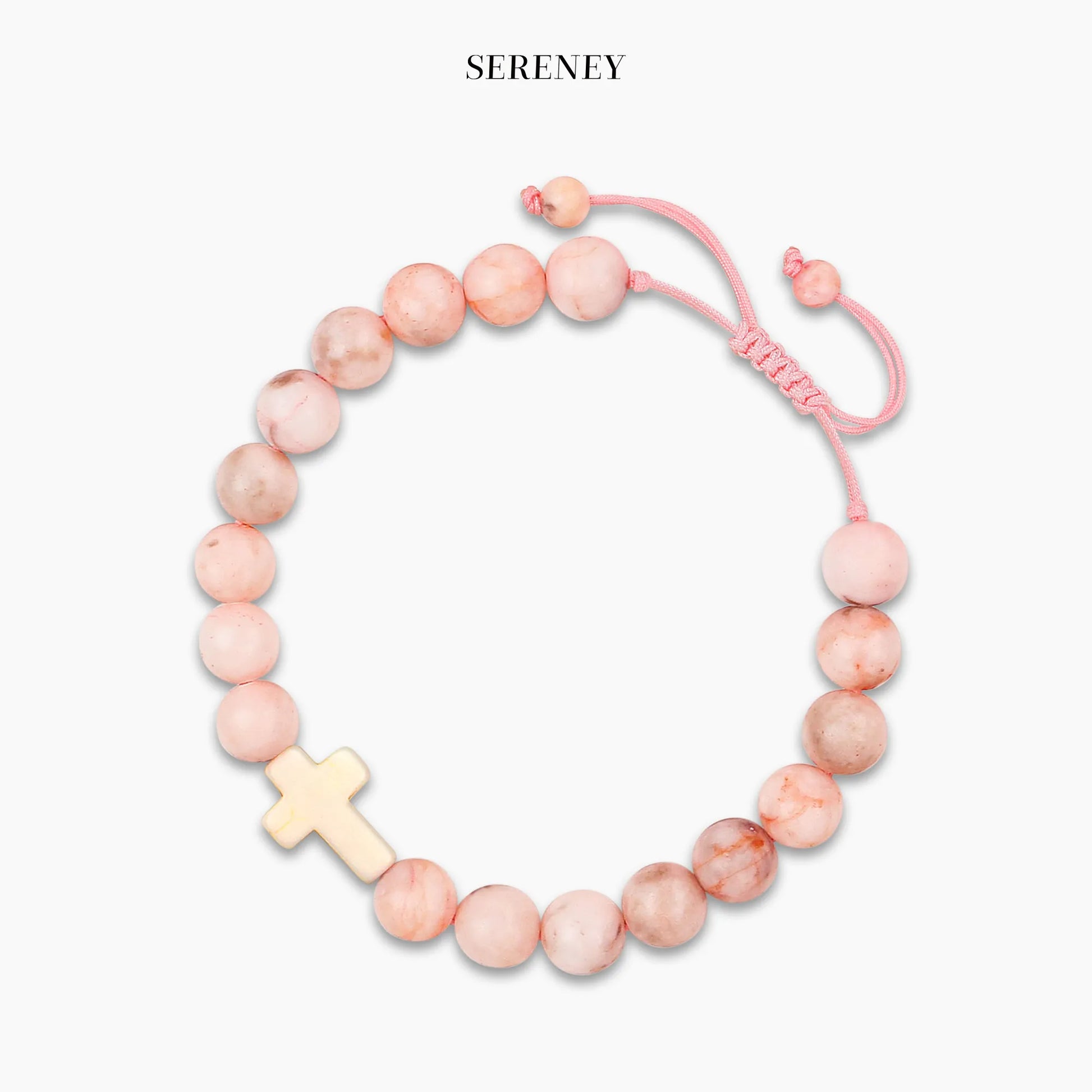 Always Remember Pink Stone Bracelet