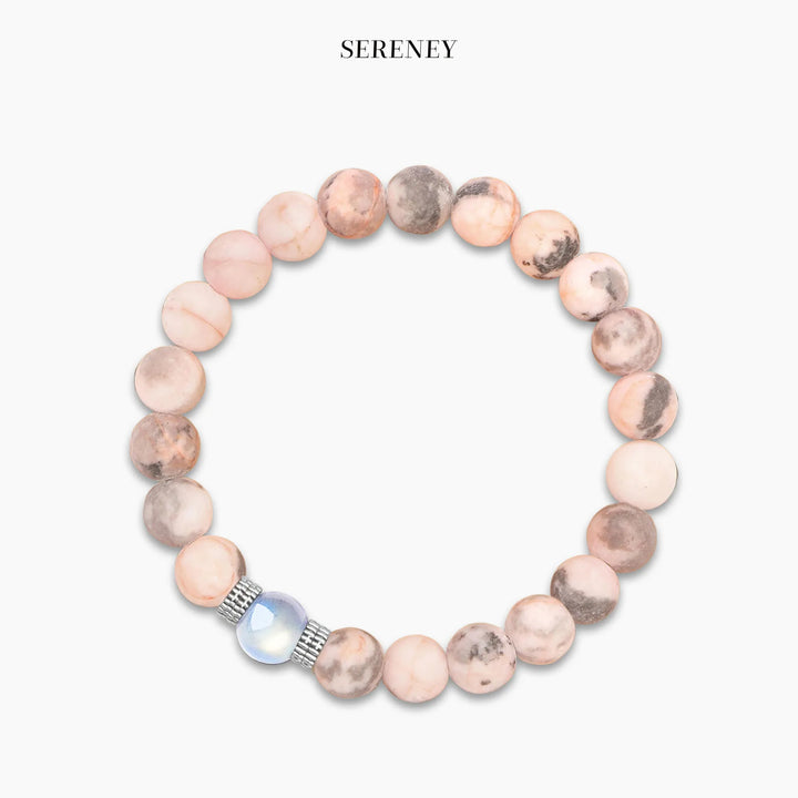 Daughter Moonstone Protection Bracelet displayed on a white background