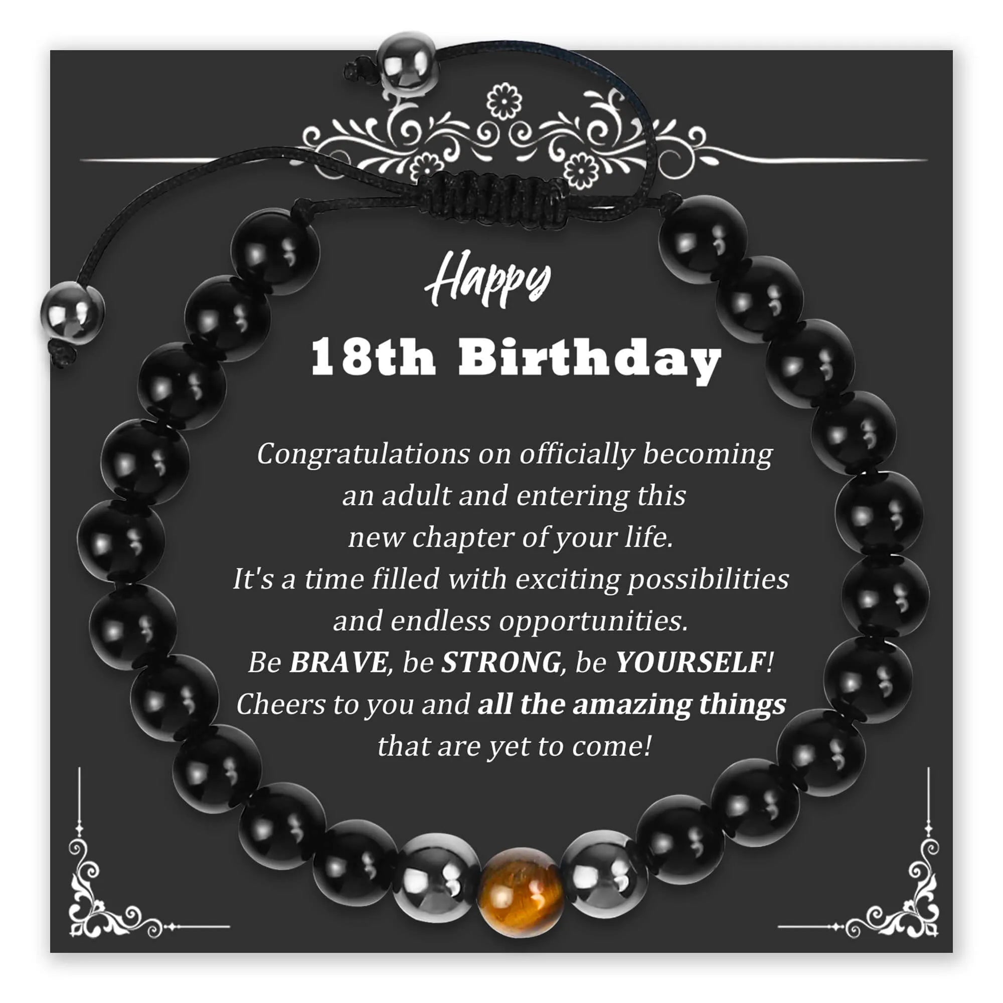 Milestone Birthday Bracelet for Men