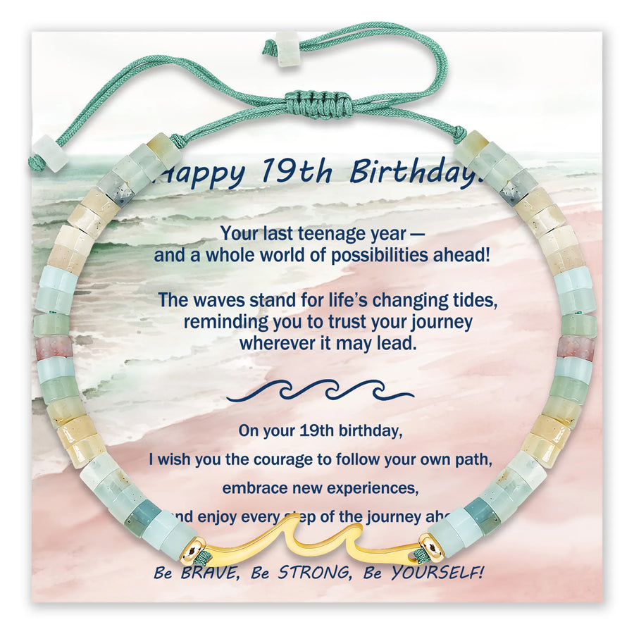 Green Wave Bracelet