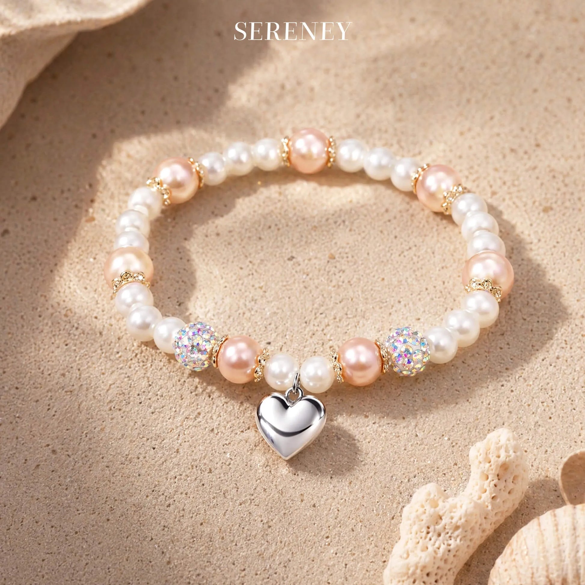 My Heart Goes With You Bracelet Set