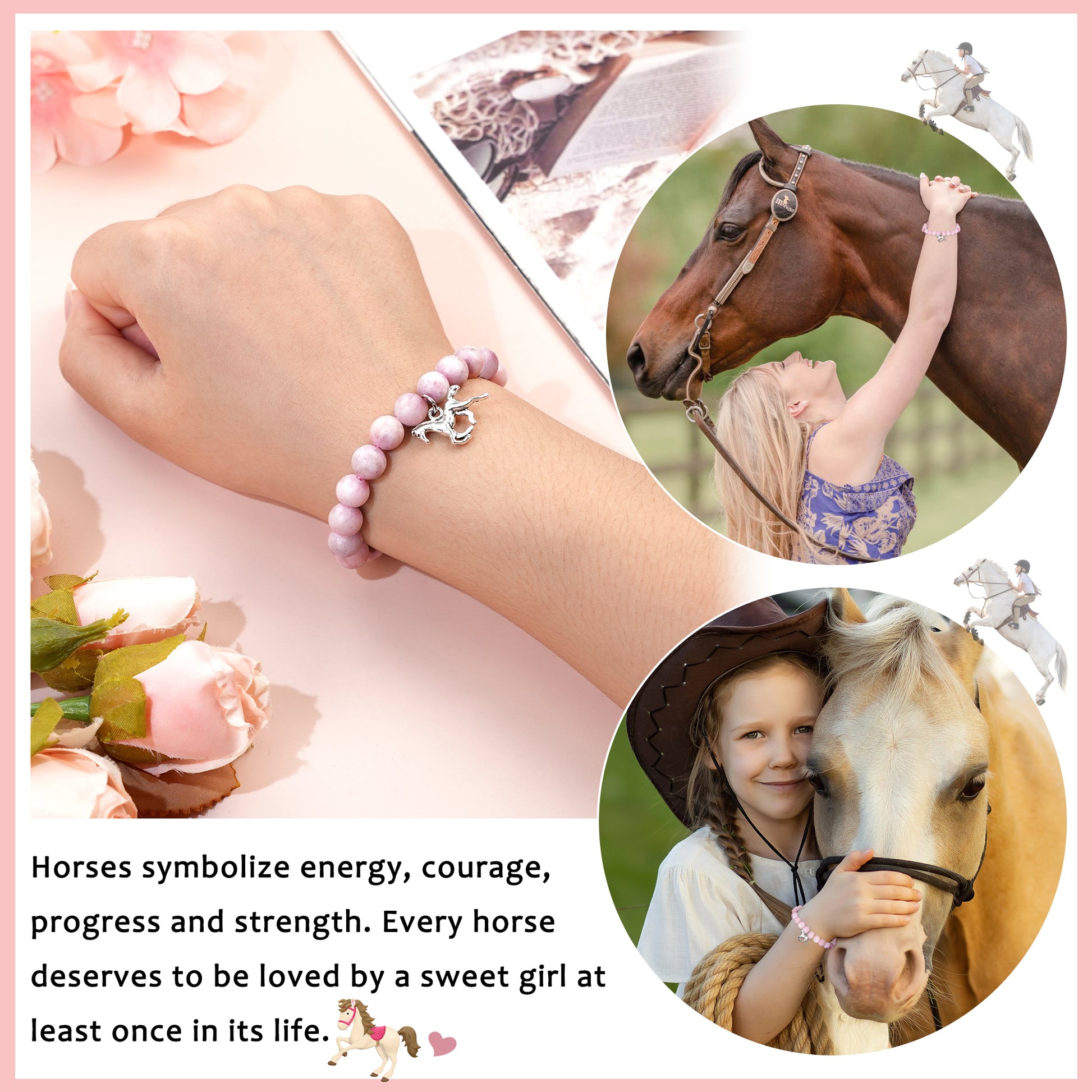 Horse Bracelet for Girls