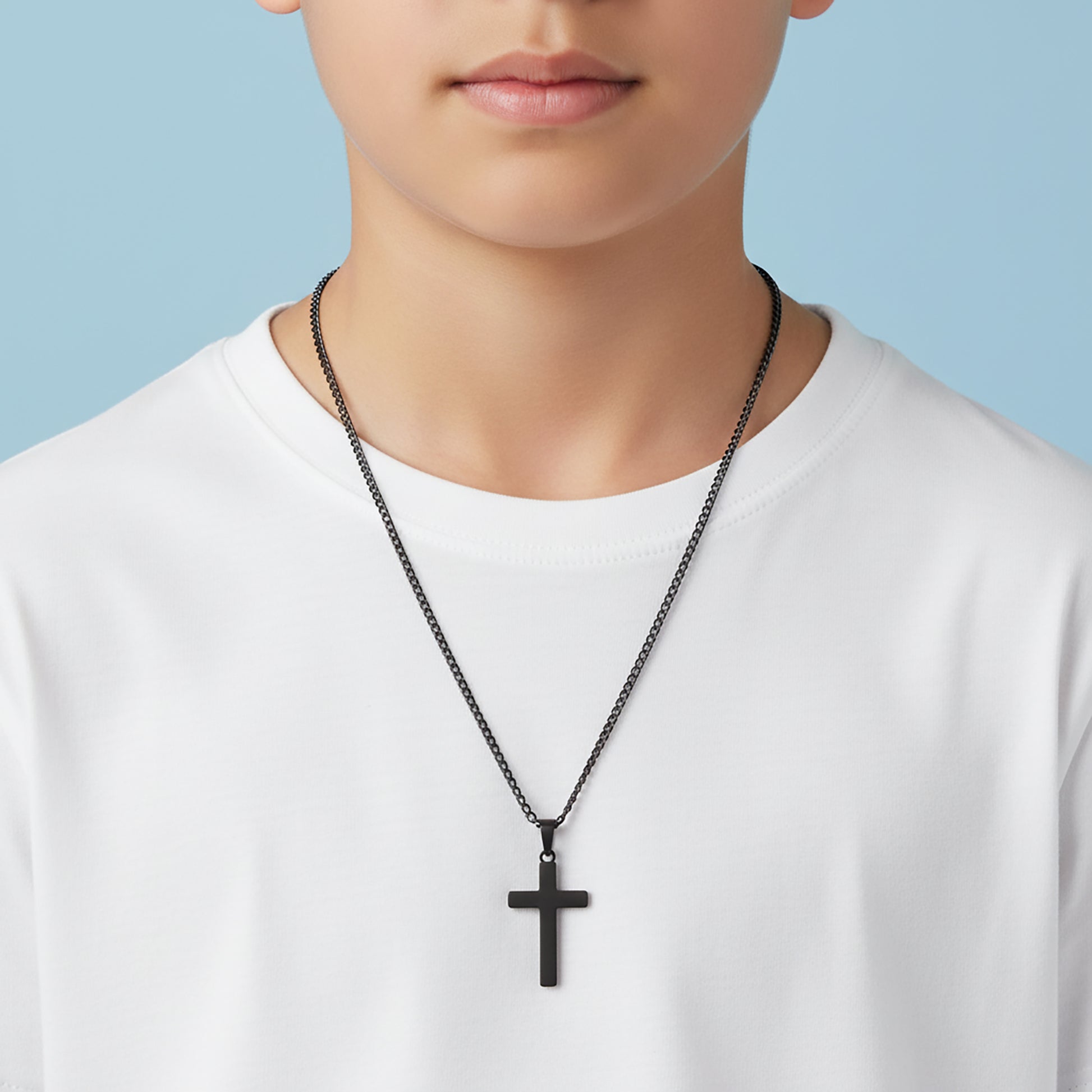 First Holy Communion Cross Necklace