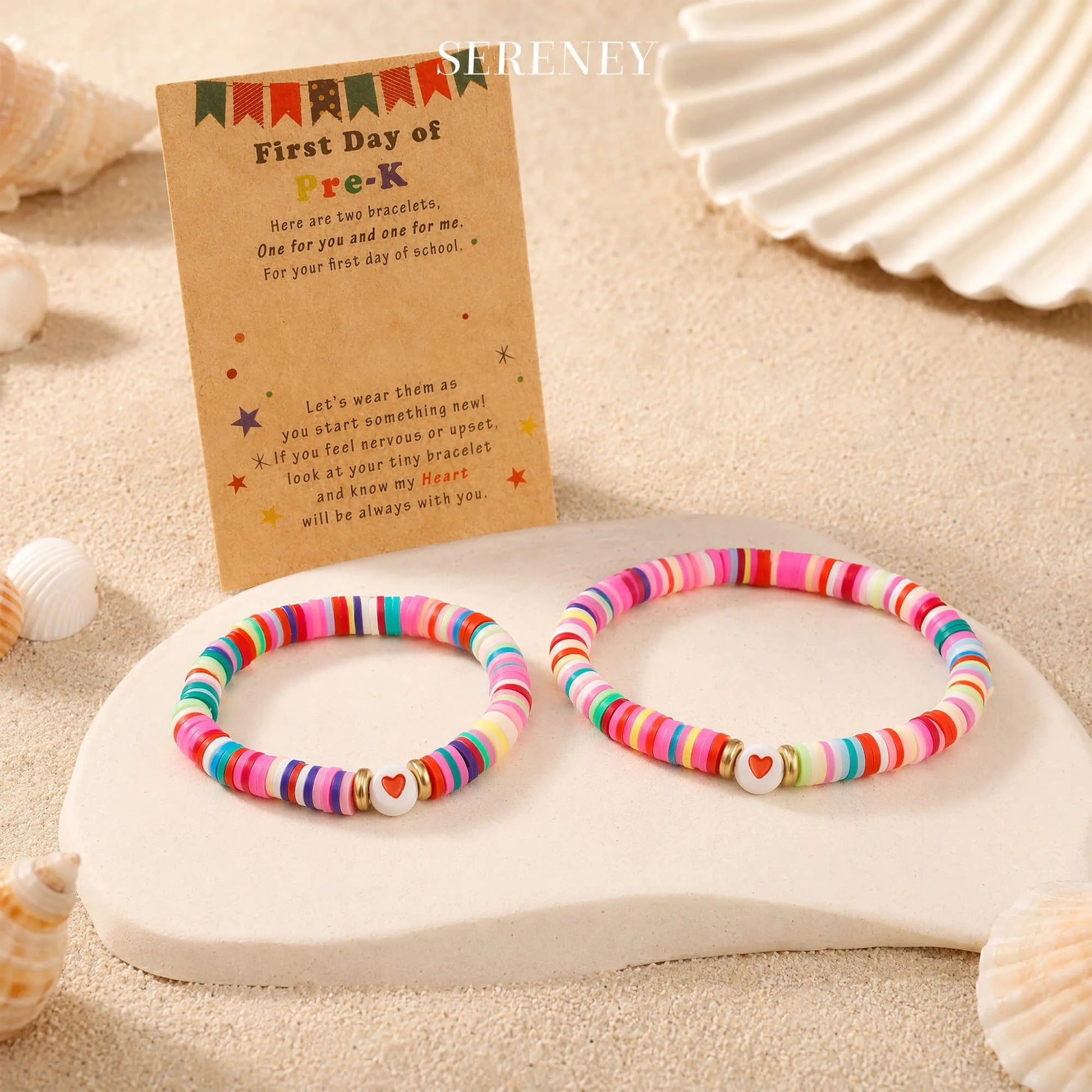 Mommy & Me "First Day" Bracelet Set