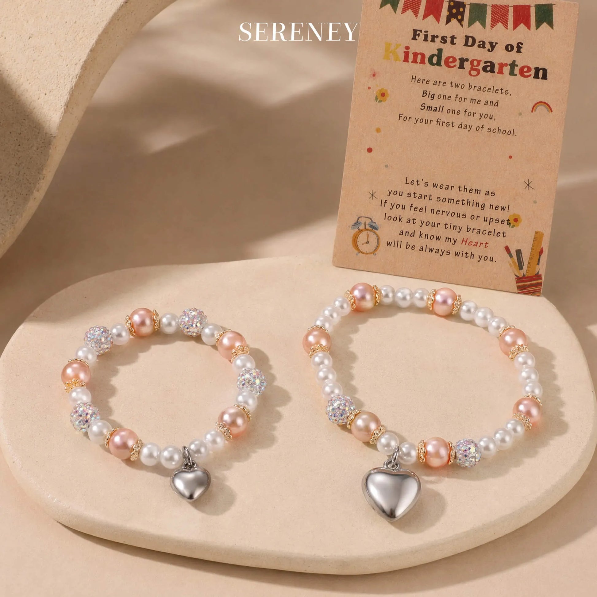 My Heart Goes With You Bracelet Set
