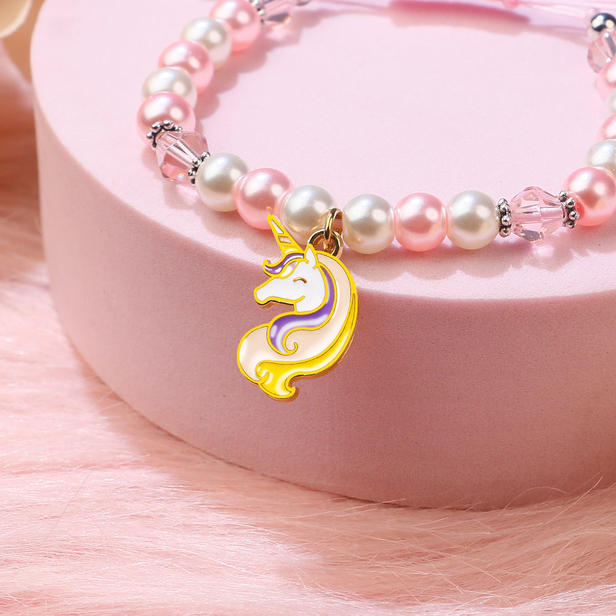 Little Unicorn Graduation Bracelet