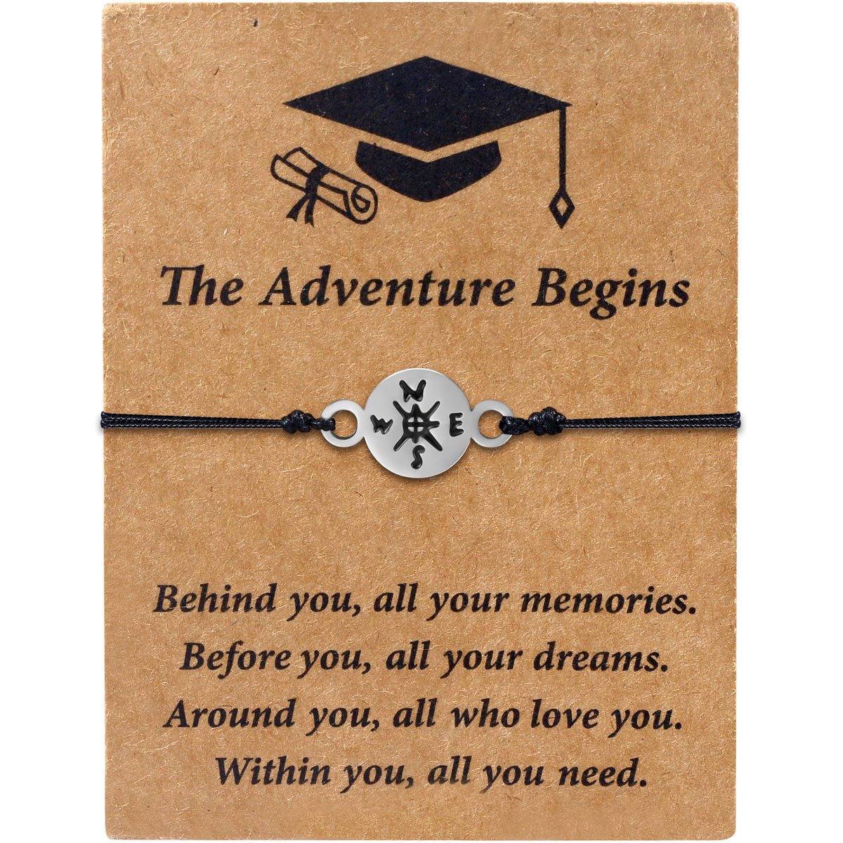 Find Your Way Compass Bracelet