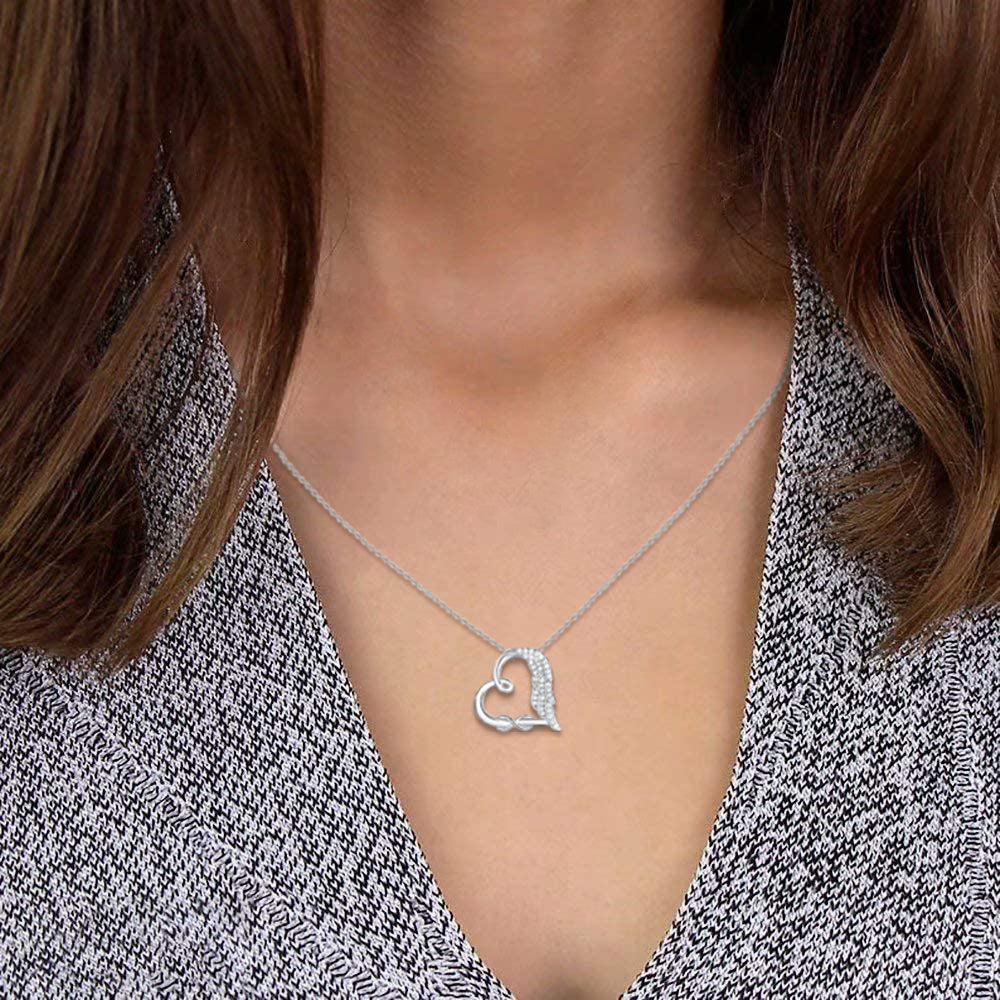 Angel Wing Husband Lost Necklace
