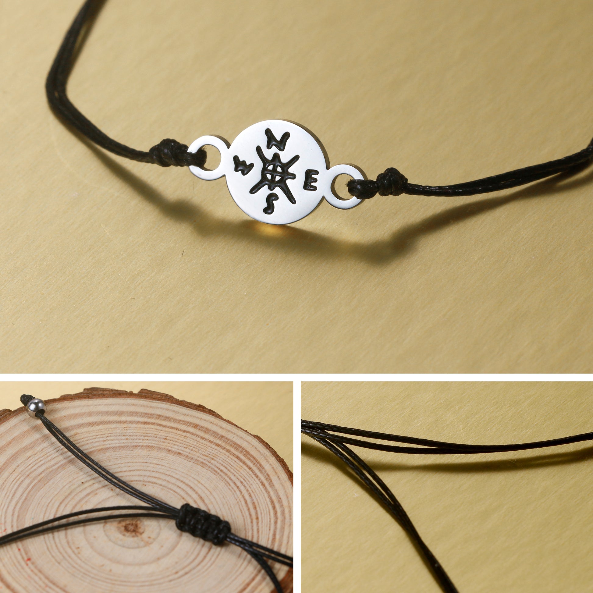 Compass Graduation Bracelet - Milestone Gift with Graduation Cap Box