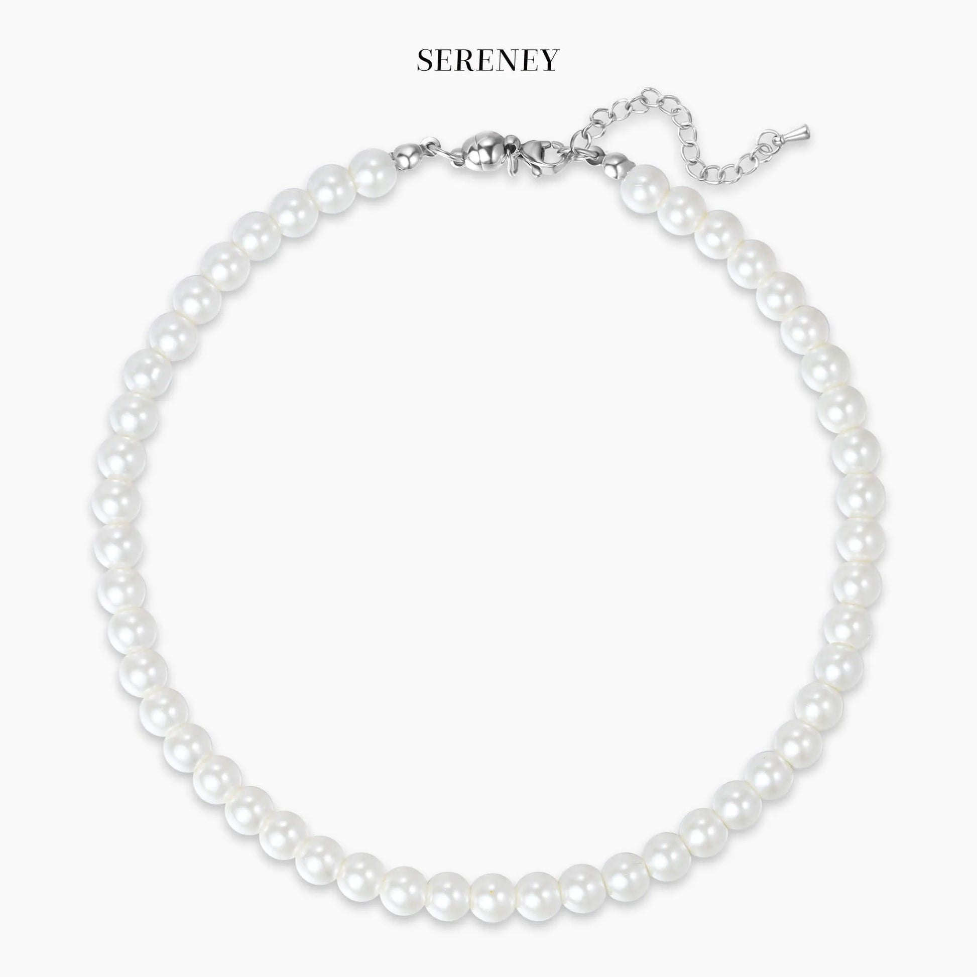 Adjustable Classic Pearl Necklace