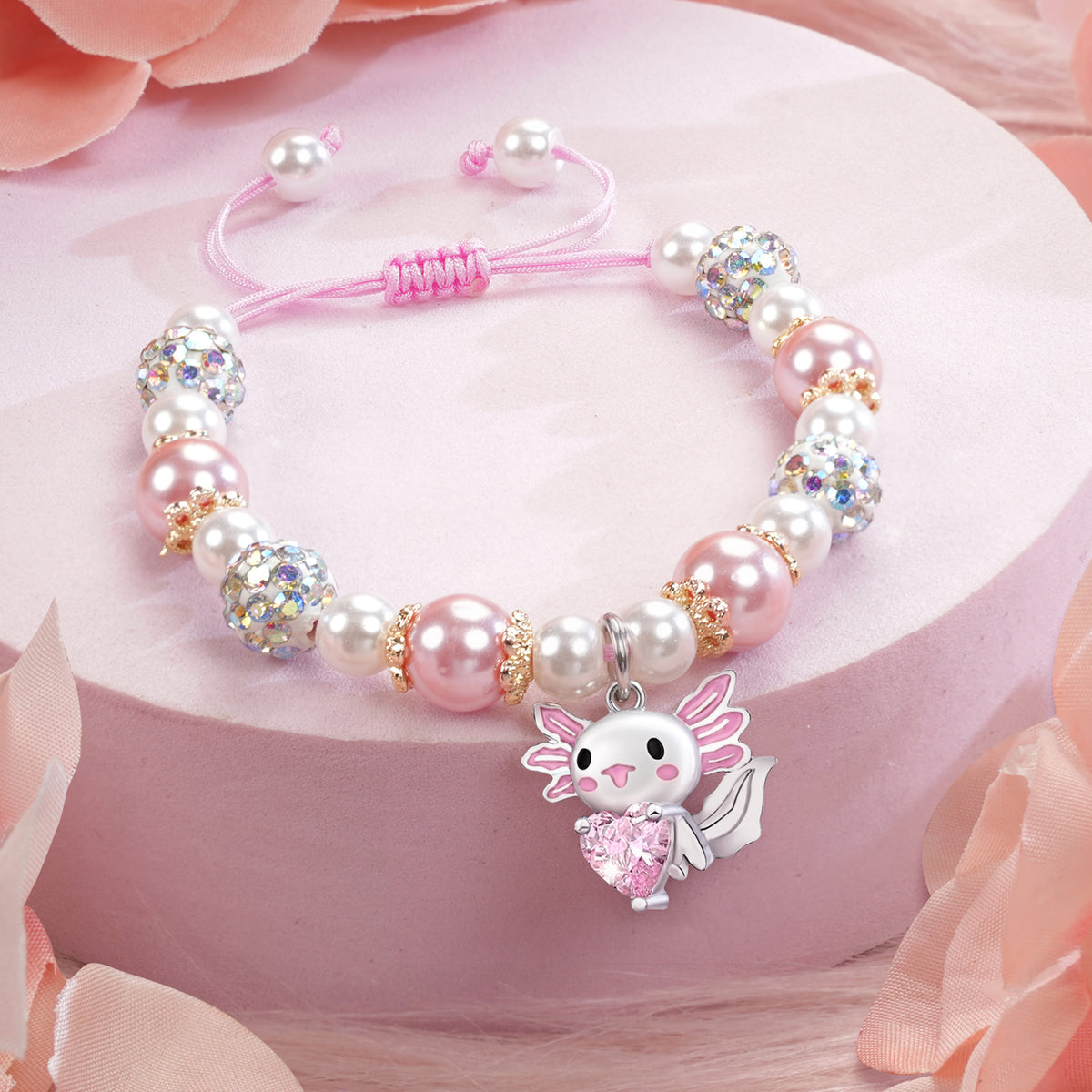 Axolotl Graduation Bracelet