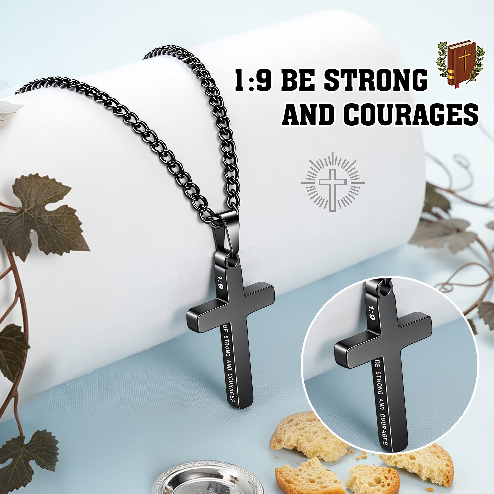 First Holy Communion Cross Necklace