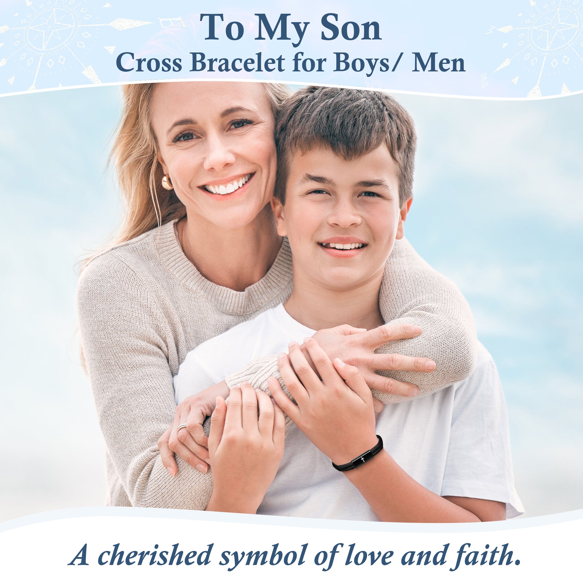 To My Son Bracelet
