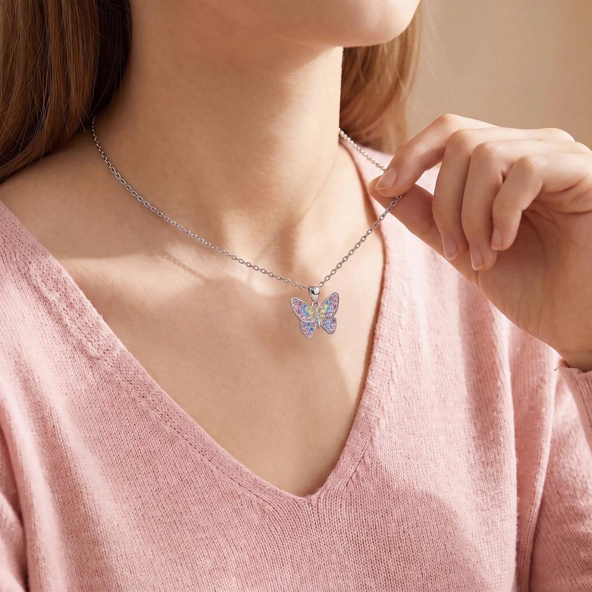Butterfly Graduation Necklace