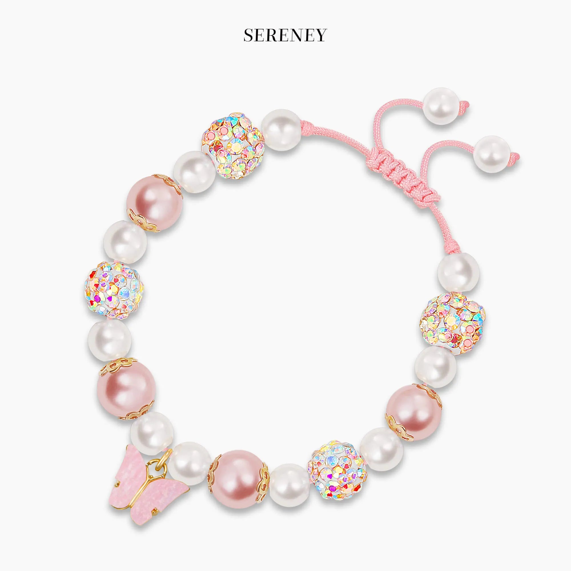 Granddaughter Butterfly Bracelet