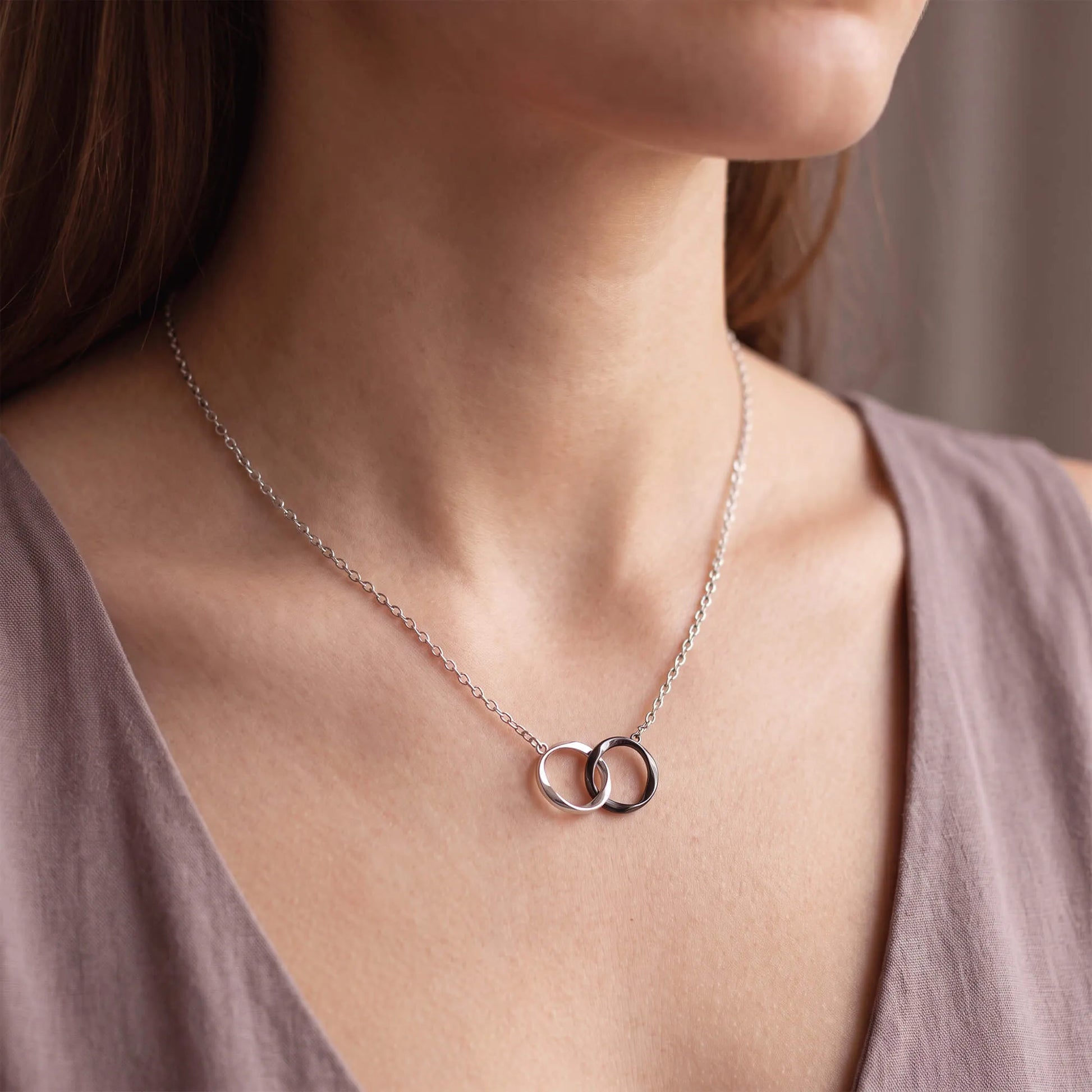 Family Bond Circle Necklace