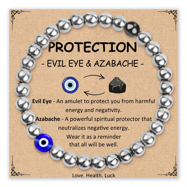 Brochure detailing the Evil Eye and Azabache protection meanings