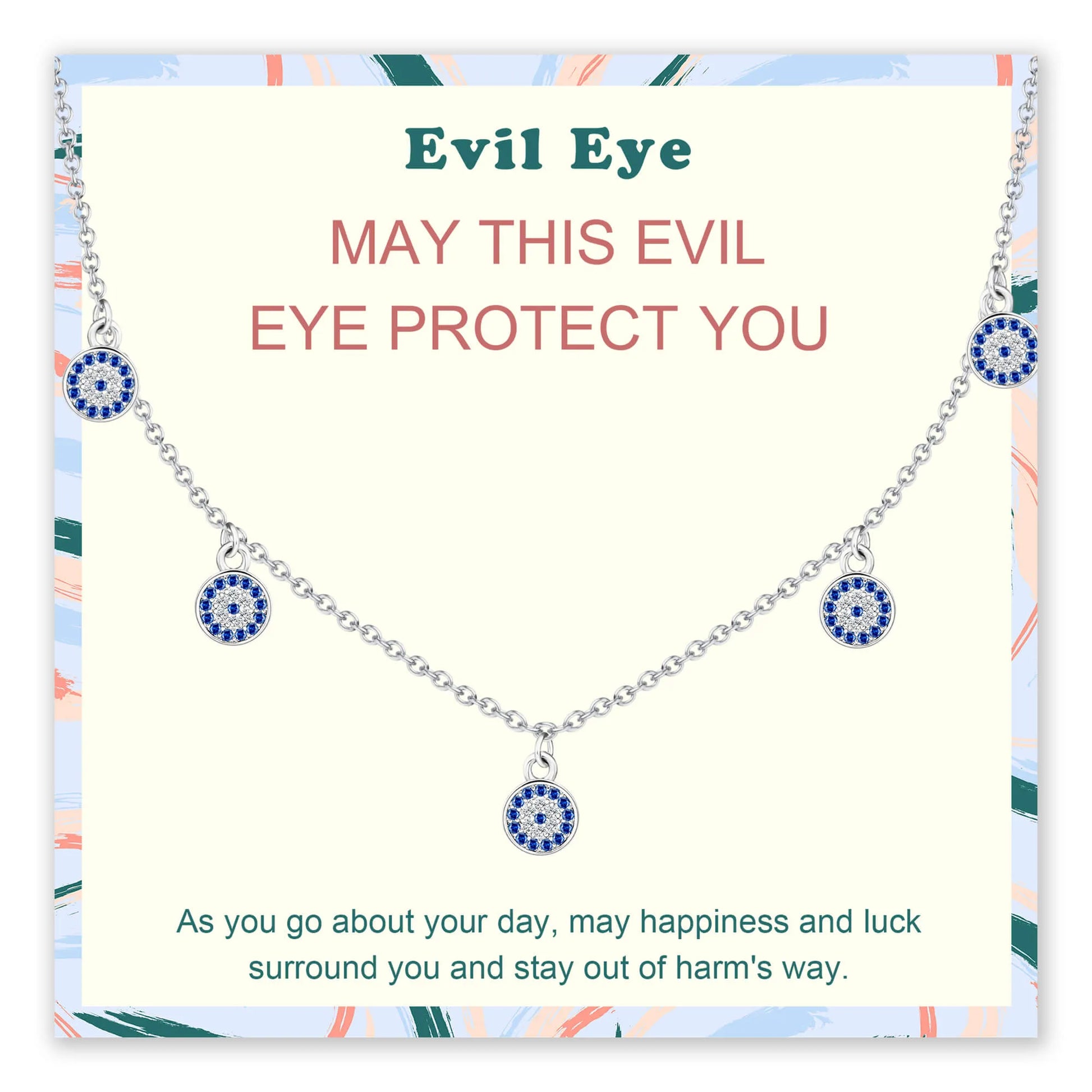 Evil Eye Protection Choker Necklace