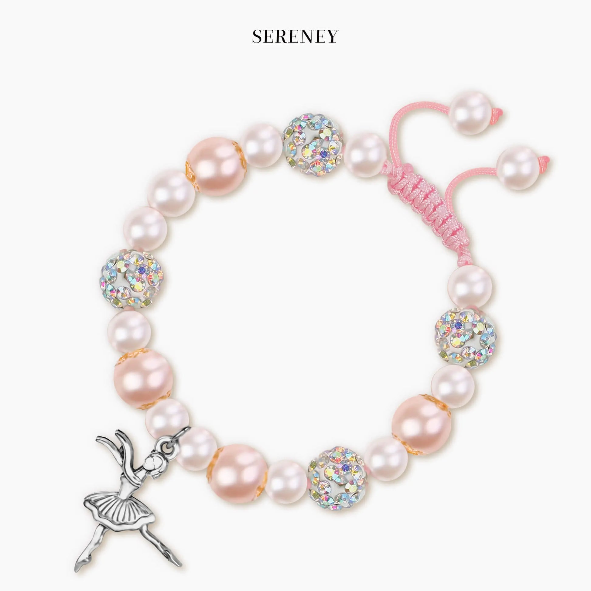 Proud Dancer Pearl Charm Bracelet