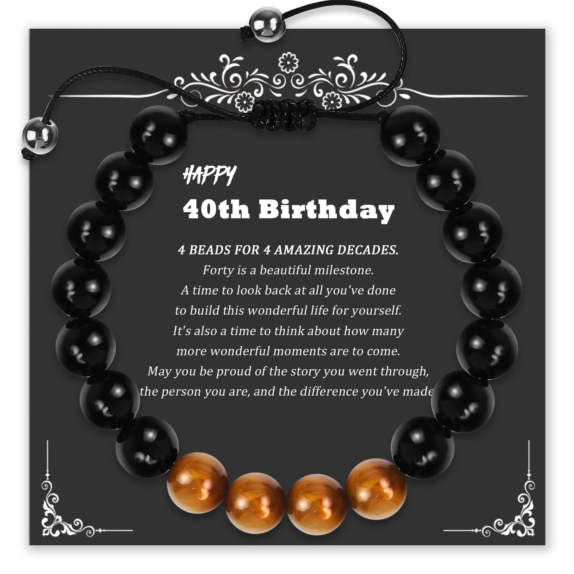 Milestone Birthday Bracelet for Men