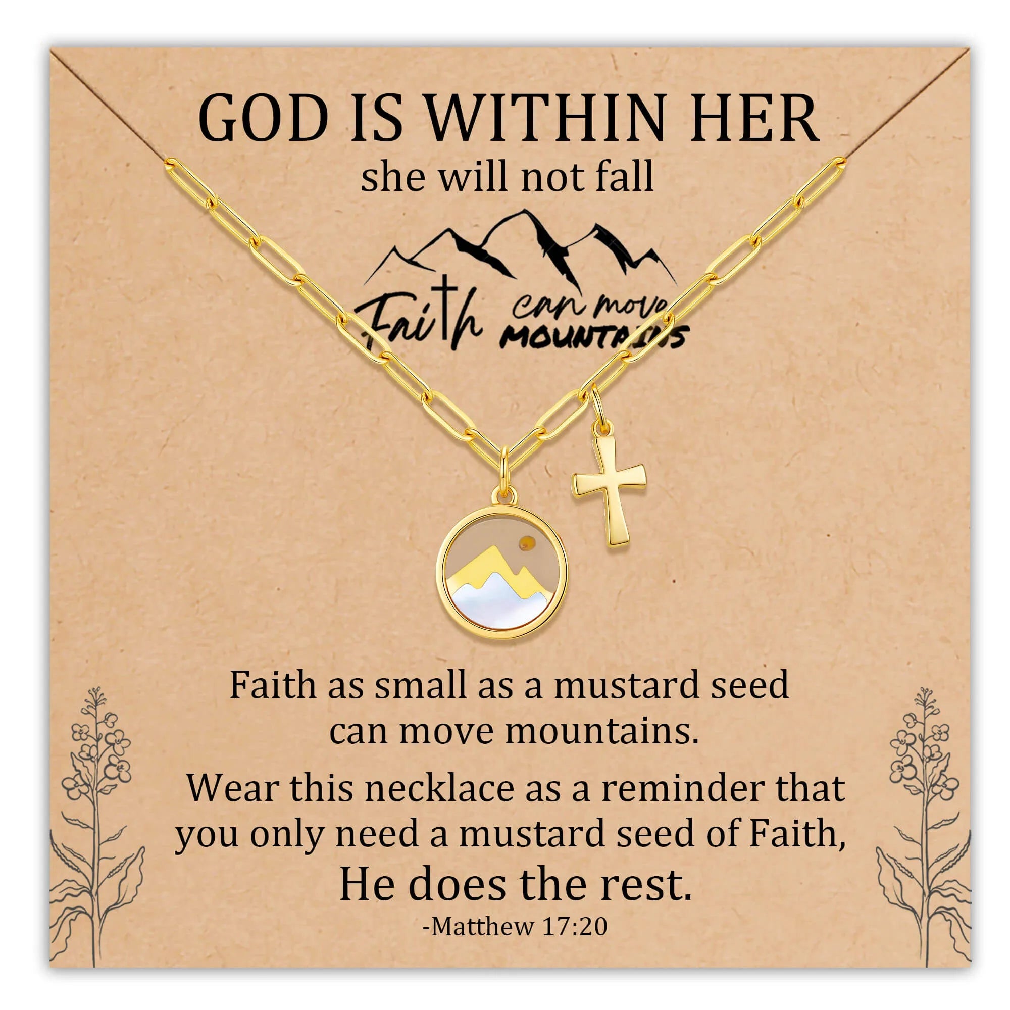 Mustard Seed Faith Necklace