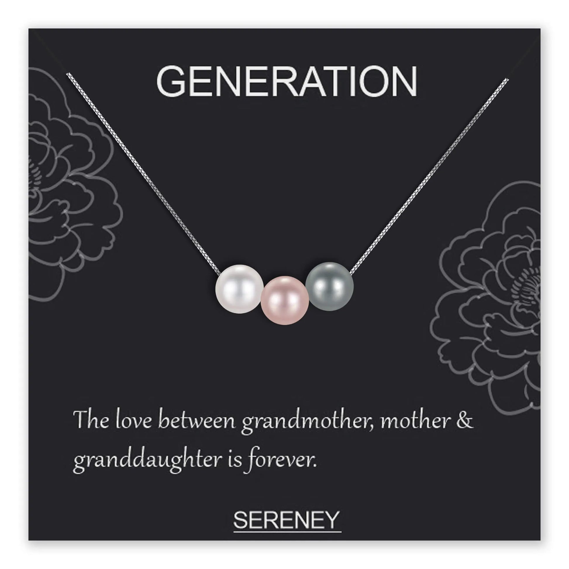 Three Pearls Generation Necklace
