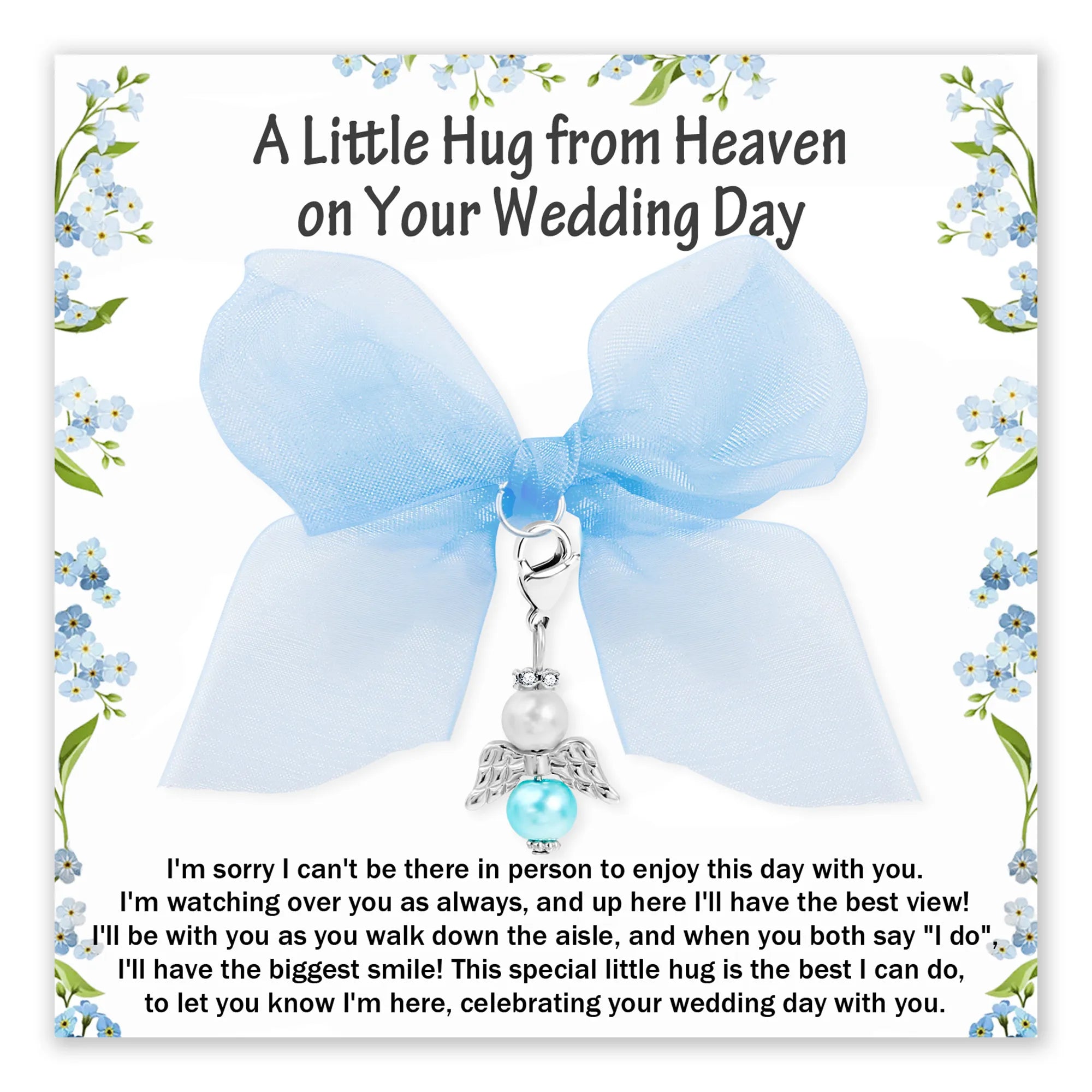 Heavenly Hug Wedding Charm