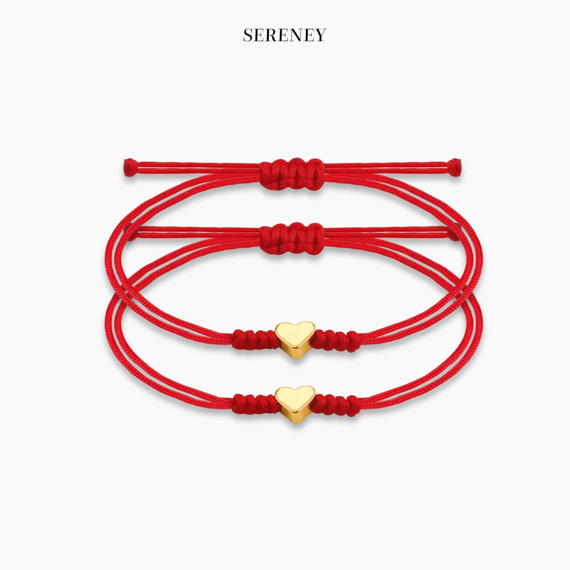 Red String Bond Bracelet Set