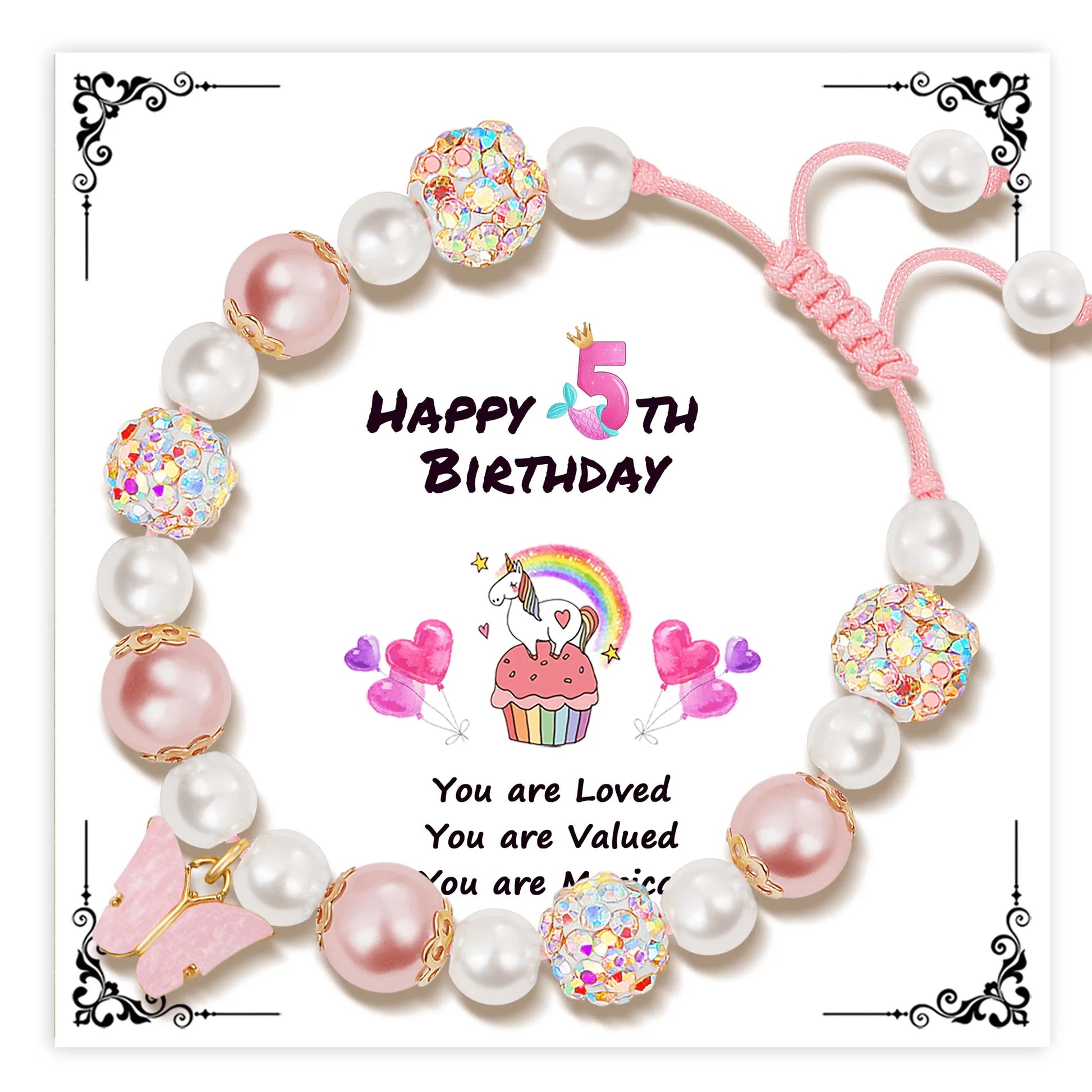 Butterfly Birthday Bracelet