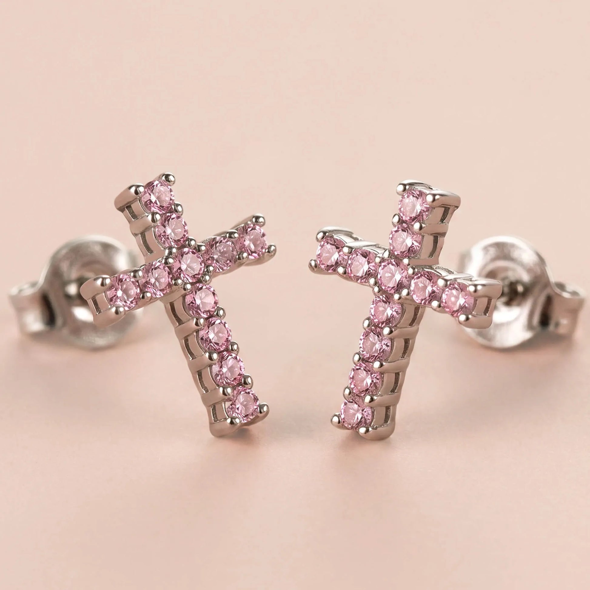 Cross Stud Earrings