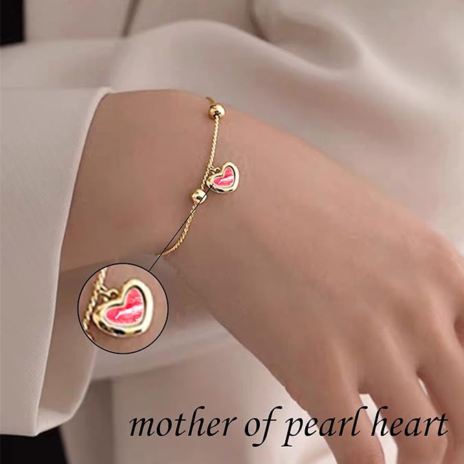 Best Friendship Bracelets for 2/3 Sisters Bracelets, Best Friend Christmas Gifts for Women 14K Gold Adjustable Besties Matching Bracelet, Friends Jewelry Stocking Stuffer for Women Girl