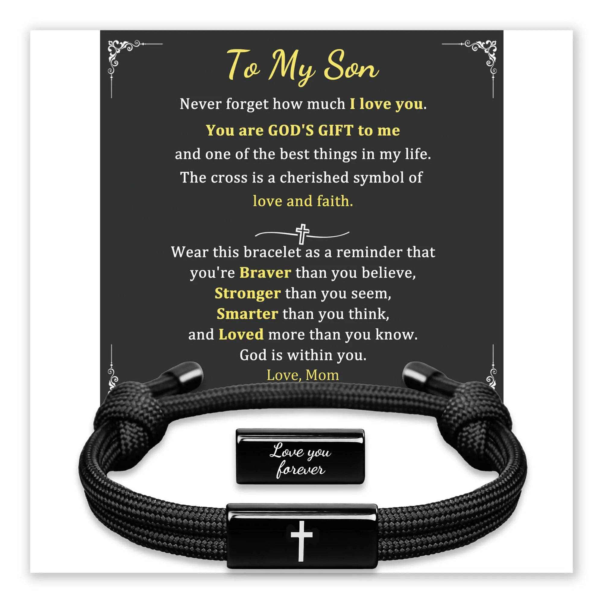 Faith Cross Bracelet