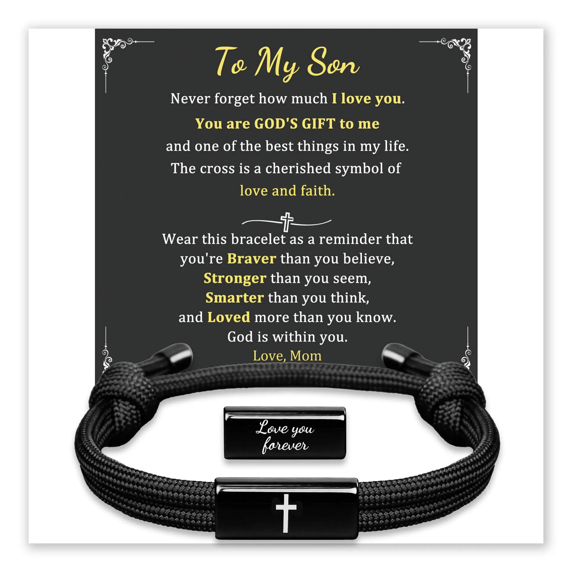 Faith Cross Bracelet