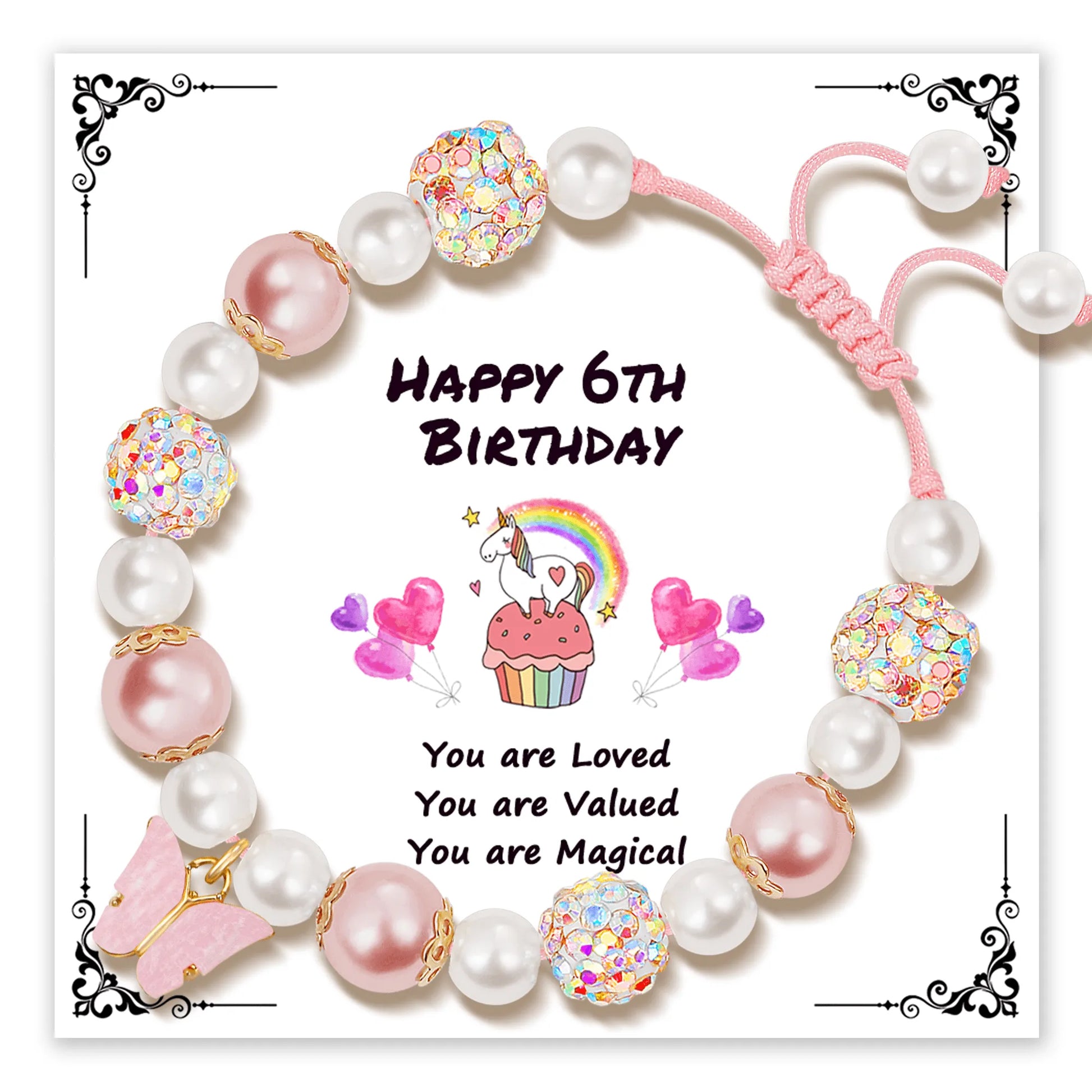Butterfly Birthday Bracelet