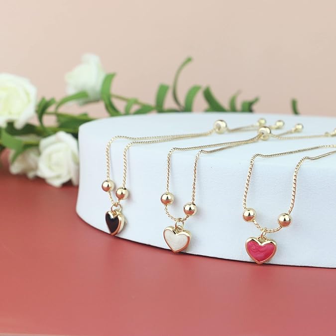 Best Friendship Bracelets for 2/3 Sisters Bracelets, Best Friend Christmas Gifts for Women 14K Gold Adjustable Besties Matching Bracelet, Friends Jewelry Stocking Stuffer for Women Girl