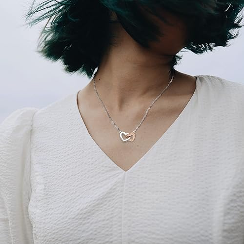 Sereney V Day Gifts for Daughter from Dad Mom, to My Daughter Necklace as Daughter Fahter Gifts from Dad, Mother Daughter Necklace as Brithday Gift for Daughter