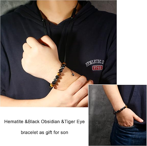 "To My Son" Triple Protection Bracelet