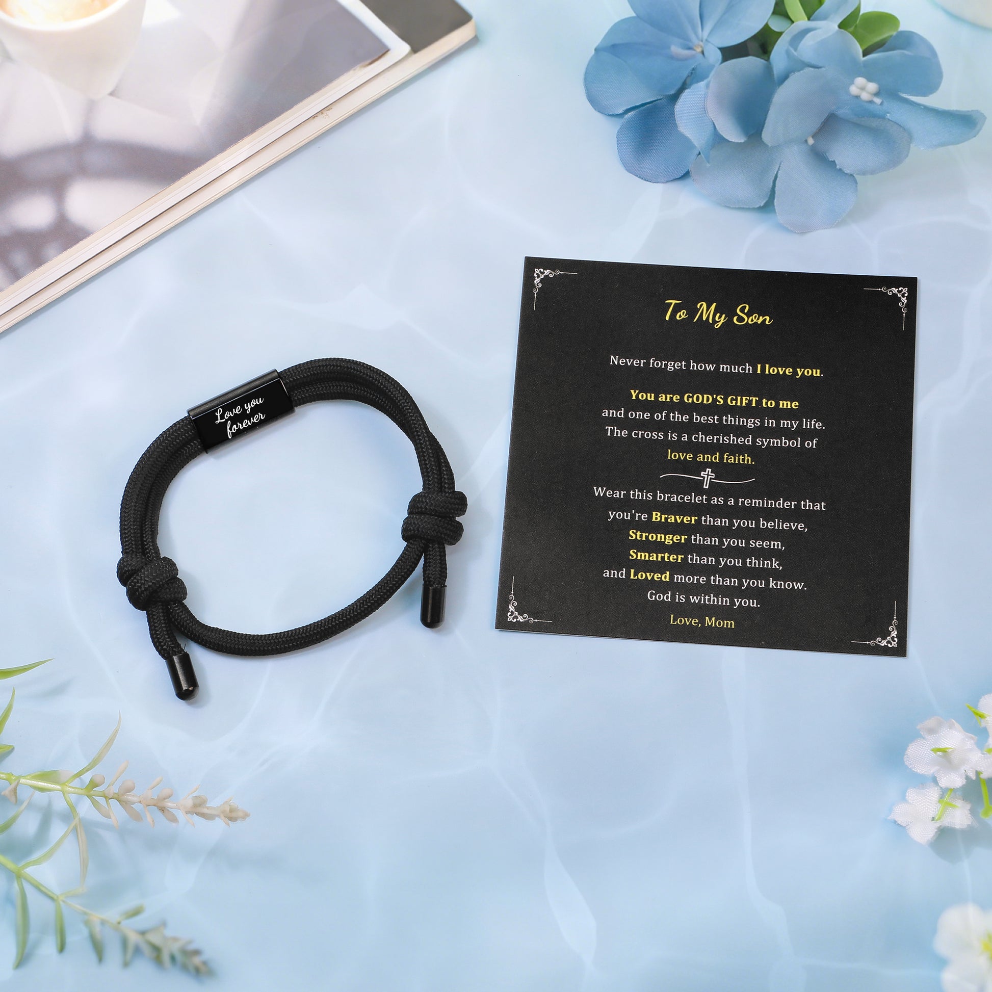 To My Son Bracelet