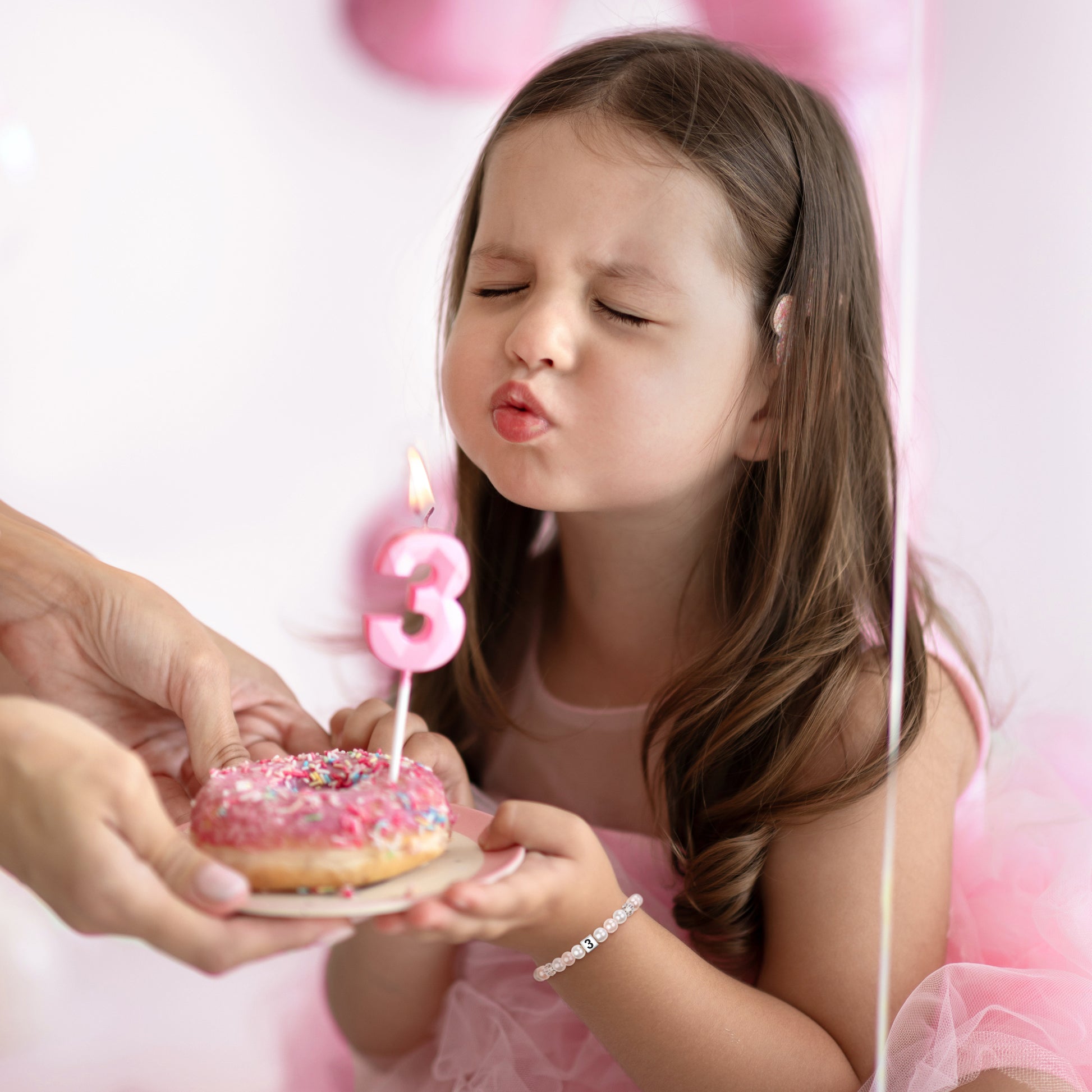 Happy 3rd Birthday Bracelet