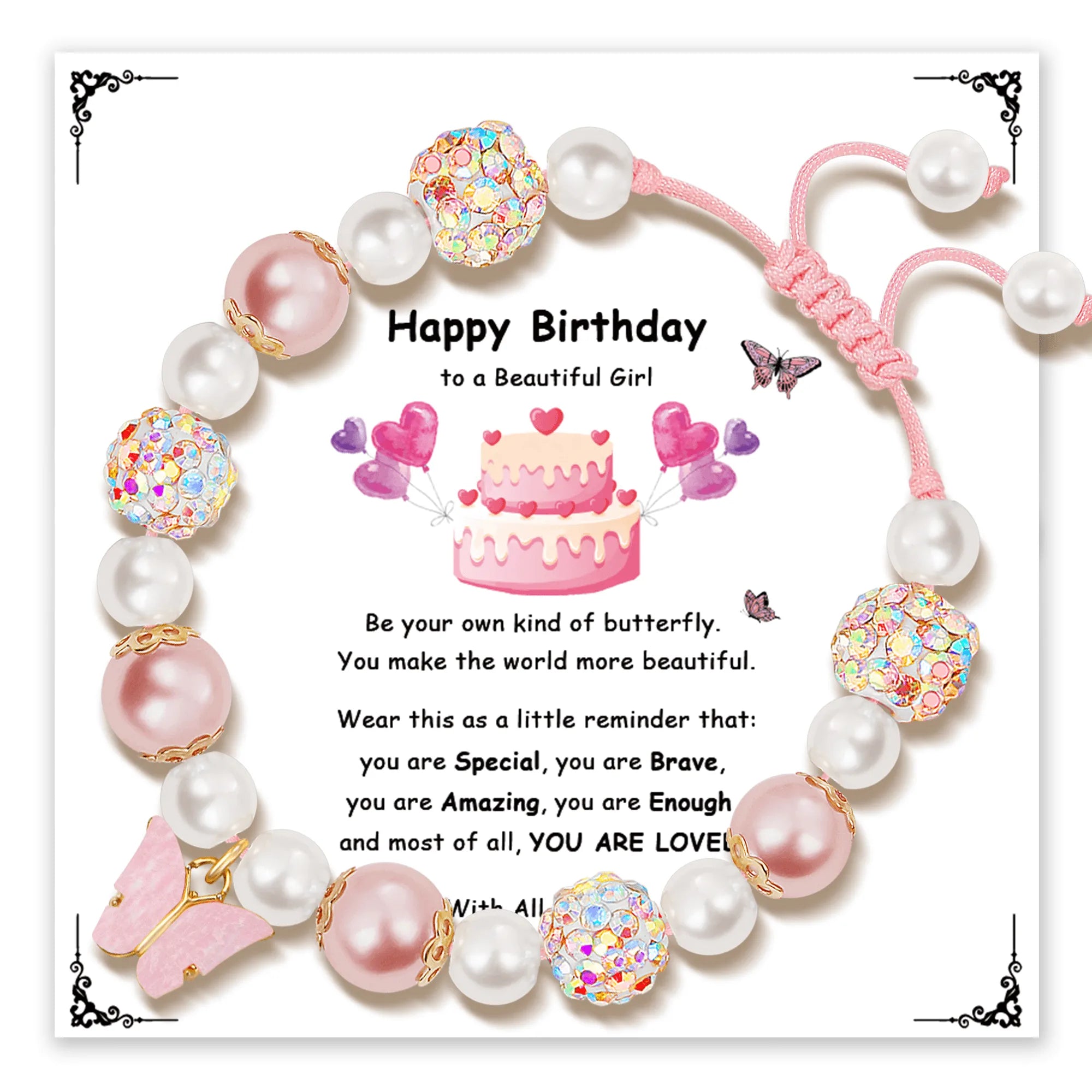 Butterfly Birthday Bracelet