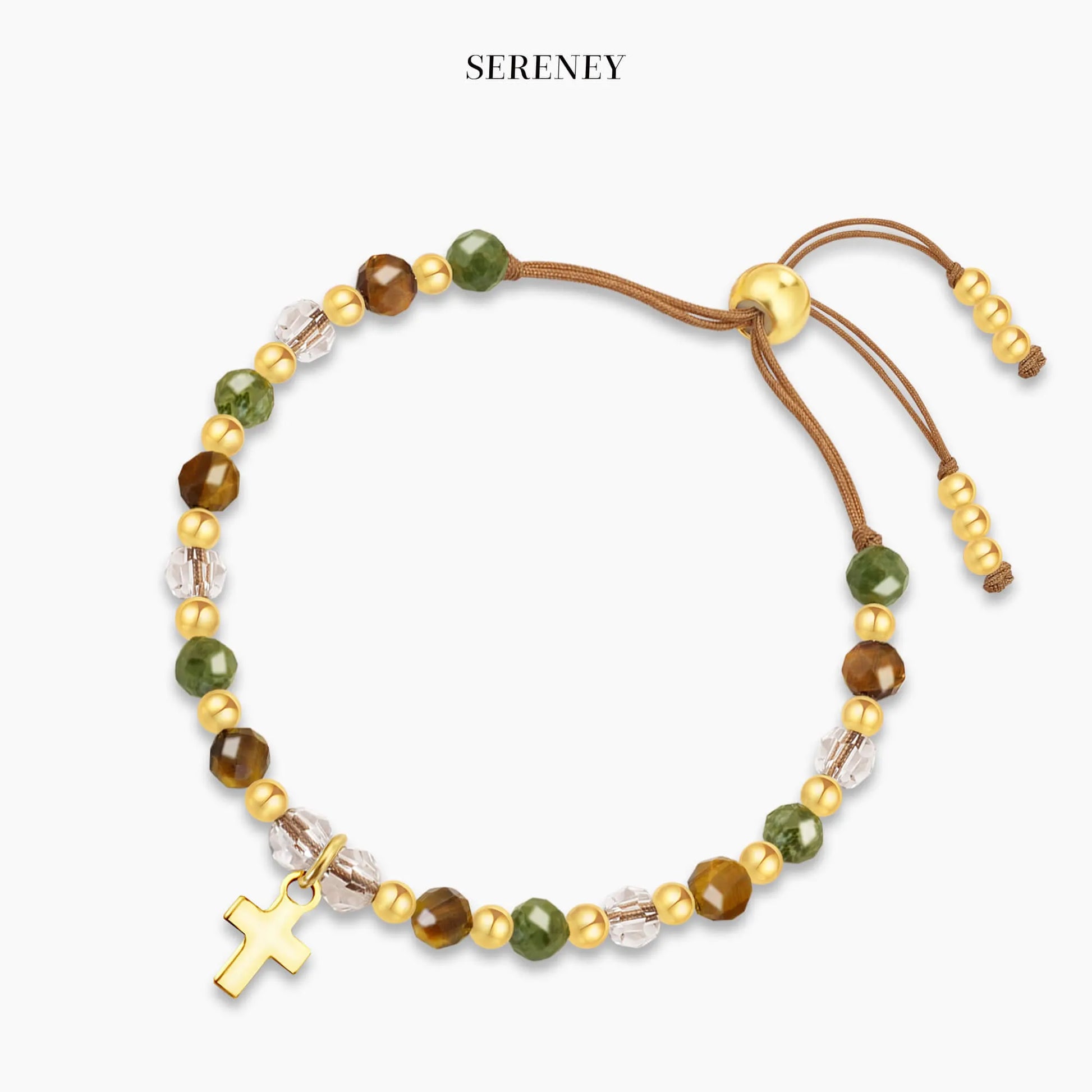 To My Bonus Daughter Cross Bracelet