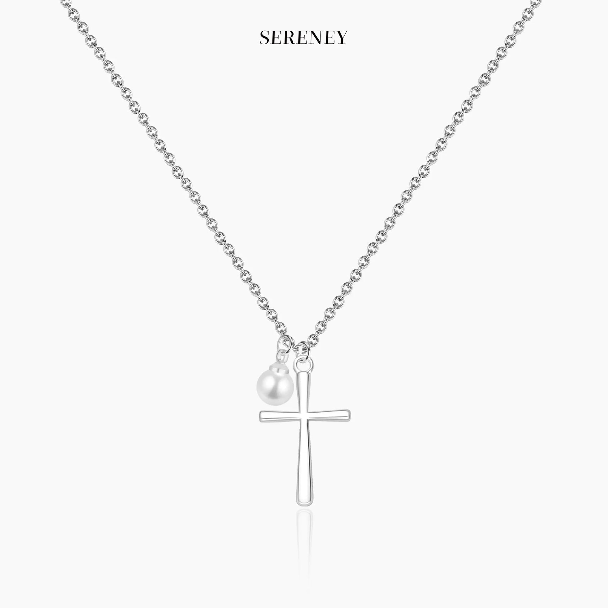 Beloved Cross Birthday Necklace for Girls