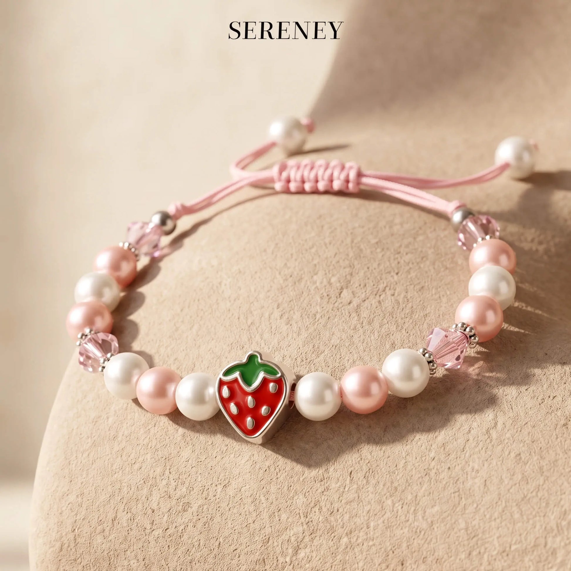Berry Sweet Birthday Bracelet for Little Girls