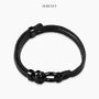 Braver Stronger Birthday Bracelet on a white background