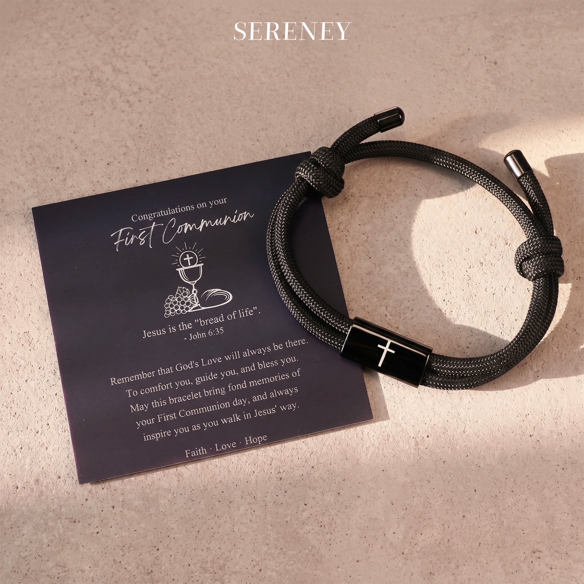 Sacrament Cross Bracelet
